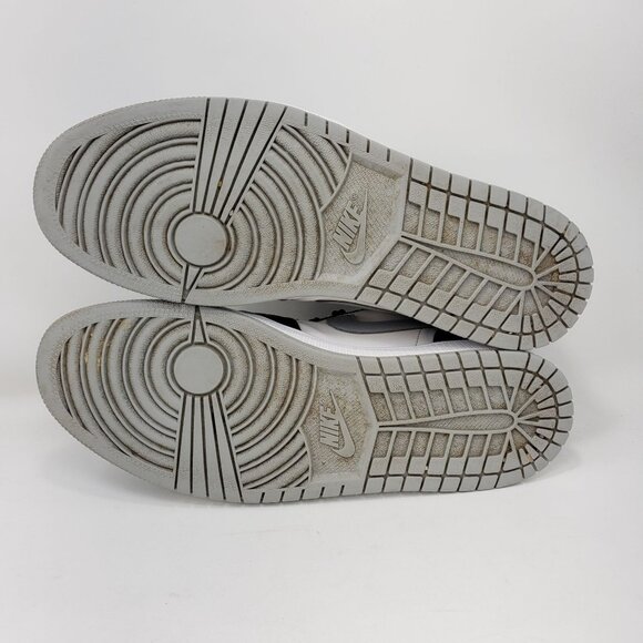 Jordan 1 Low Black/Gray/White - 553558-039 Men's Size 13 - Picture 7 of 11